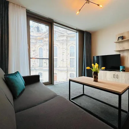 Apartmán Einzigartiges Panoramaapartment An Der Frauenkirche